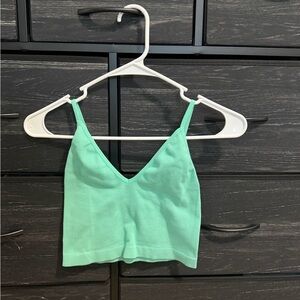 Mint Green Women's Crop Top